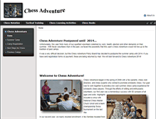 Tablet Screenshot of chessadventure.org